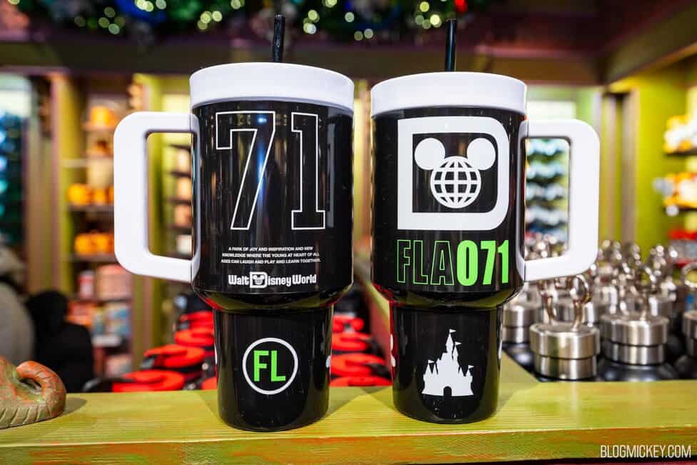 Disney World '71 Tumbler, Minnie Mouse & Mickey Balloon